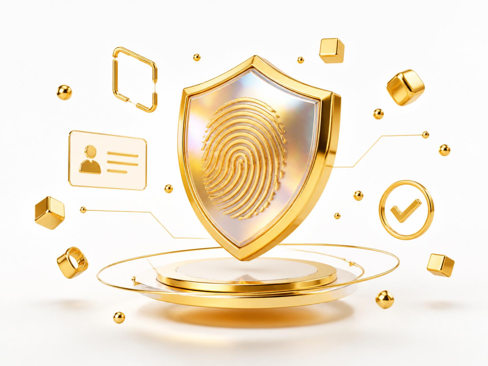 Premium KYC verified shield